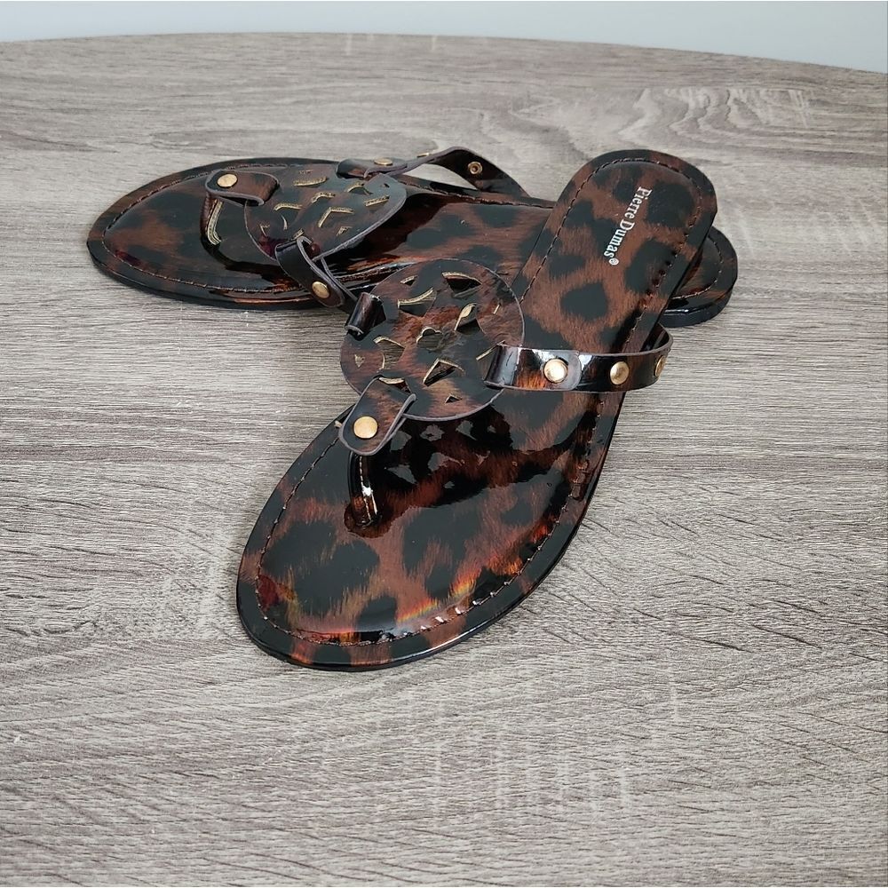 Pierre Dumas Trending Many Colors Flat Slip On Fashion Sandal perfect condition
